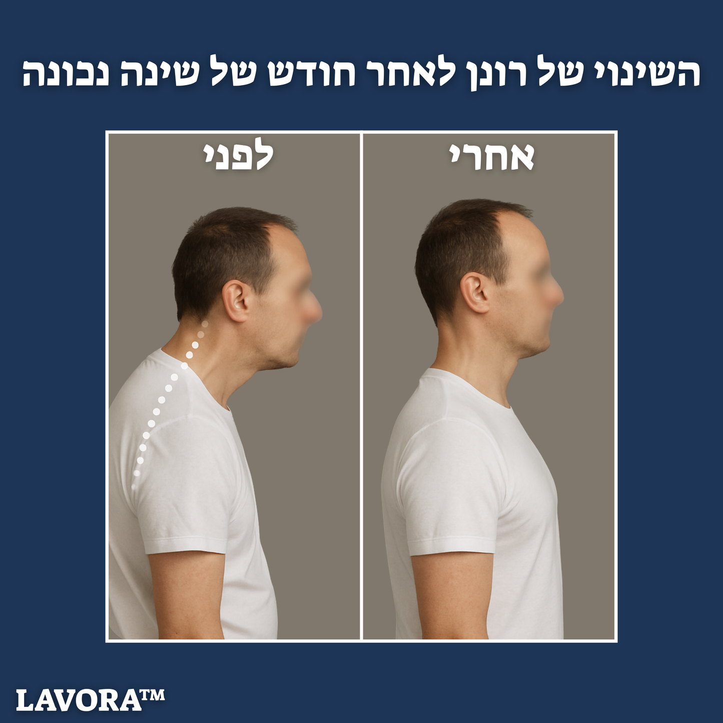 הכרית האורתופדית מבית ™LAVORA